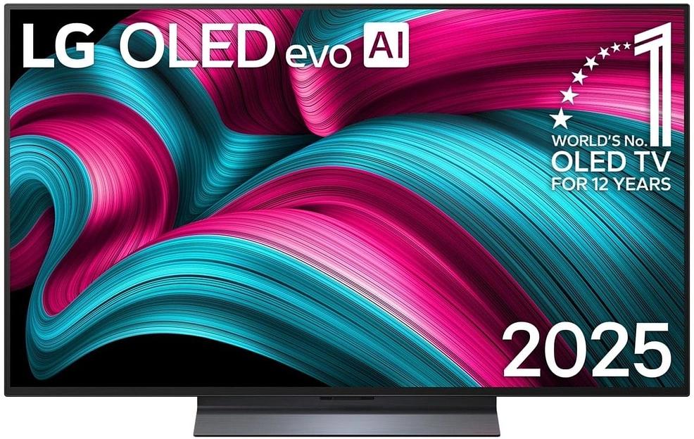 Телевизор OLED LG 48" OLED48C5RLA.ARUG черный/серебристый 4K Ultra HD 120Hz DVB-T DVB-T2 DVB-C DVB-S2 USB WiFi Smart TV фото 1
