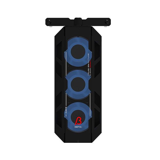 Вентилятор для процессора ALSEYE AS.03.08.0002 ( C-RAM-Beta-B, 25-644-250228M5) Product size: 156.75 * 82 * 35mm Material: 0.8mm SPCC thick sheet metal Number of fans: 3 Size: 40 * 40 * 20mm Box: Black Leaf: Milk white Luminous effect: internally emittin фото 2