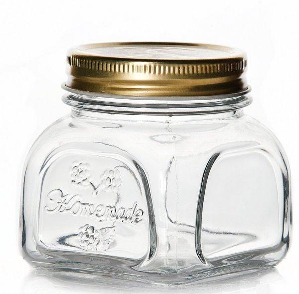 Банка для сыпучих прод. 300 мл. с метал. крышкой Хоммейд /1/24/960/ фото 1