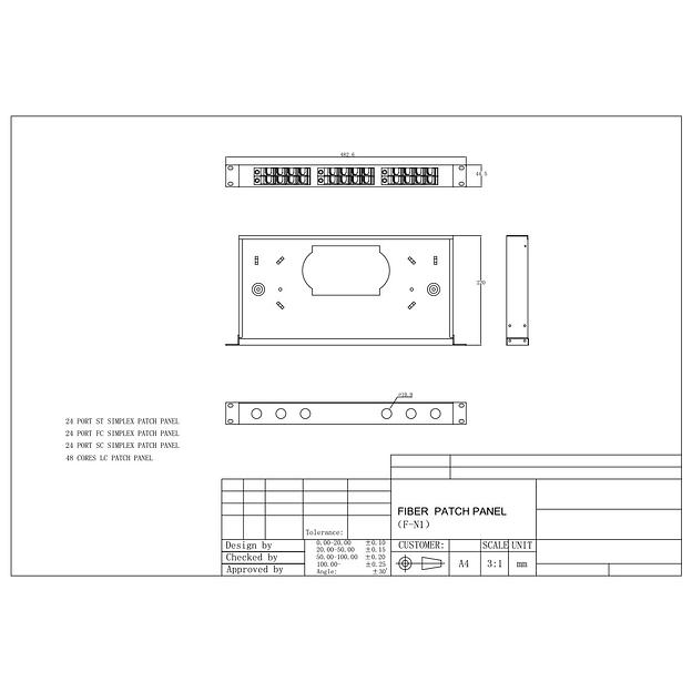 Оптический кросс SHIP F-N1 F-N1 фото 3