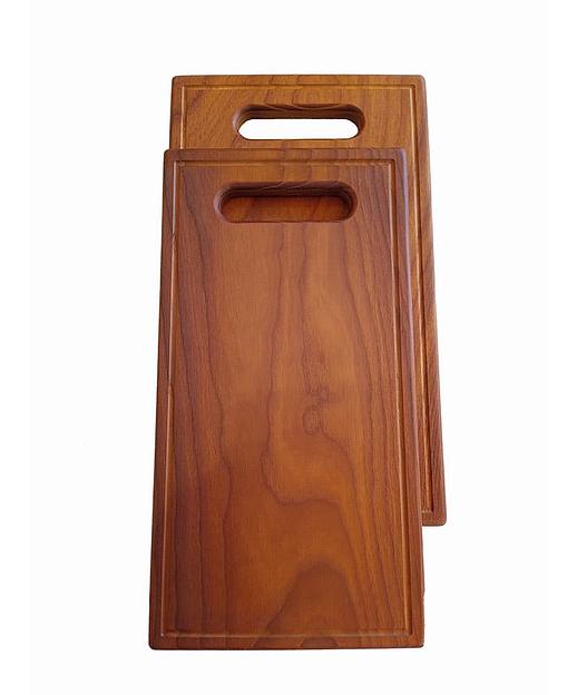 Деревянная разделочная доска «Термодрево» 21х36 мм, Опт фото 3