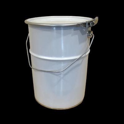 Металлическое ведро 5 литров с крышкой «обруч» фото 2