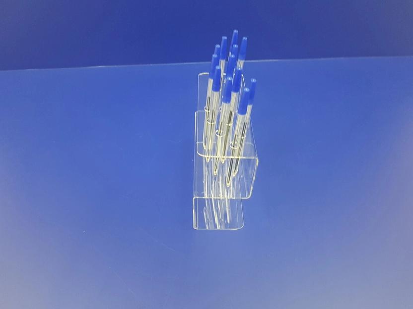 Подставка для ручек карандашей кистей 12 секции (S-образные, место для логотипа фото 2