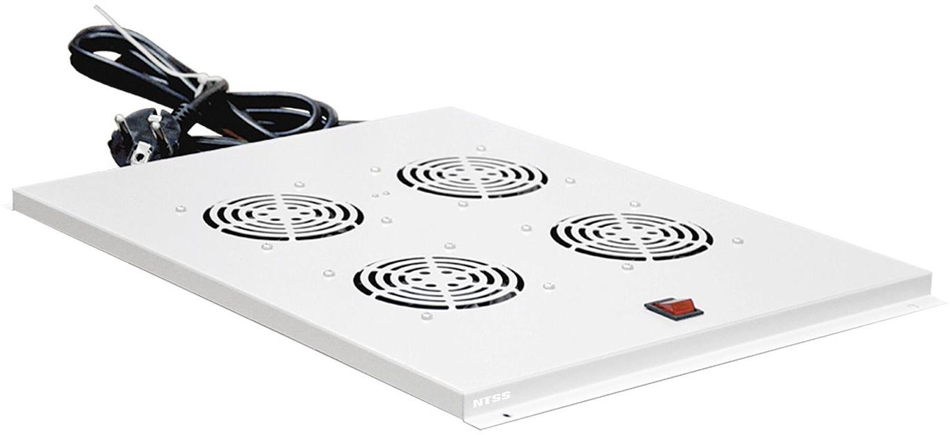 Модуль вентиляторный NTSS (NTSS-FAN4/800) 4 вент. серый (упак.:1шт) фото 1