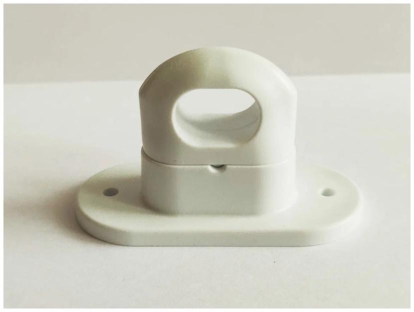 Скоба пластиковая поворотная разных цвветов фото 4