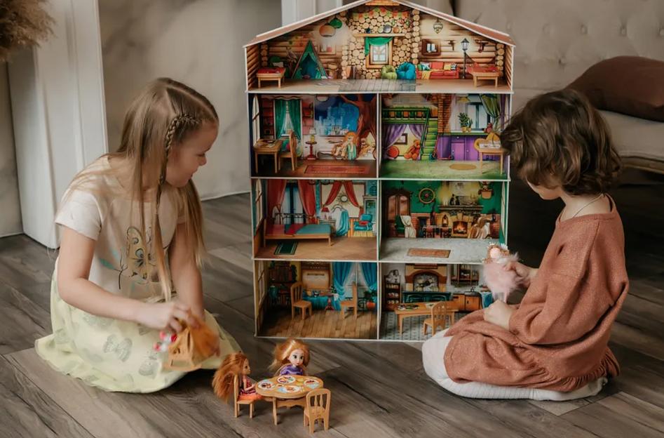 Кукольный домик с мебелью Art Dollhouse 4 этажа фото 5