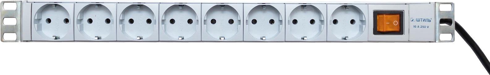 Распределитель питания Штиль PDU-8xSchuko-С20 фото 2