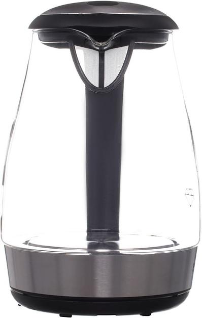 Чайник электрический Hyundai HYK-G2030 1.7л. 2200Вт черный (корпус: стекло) фото 3