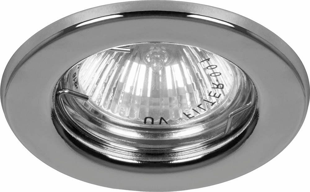 Светильник ИВО-50w 12в G5.3 хром фото 1