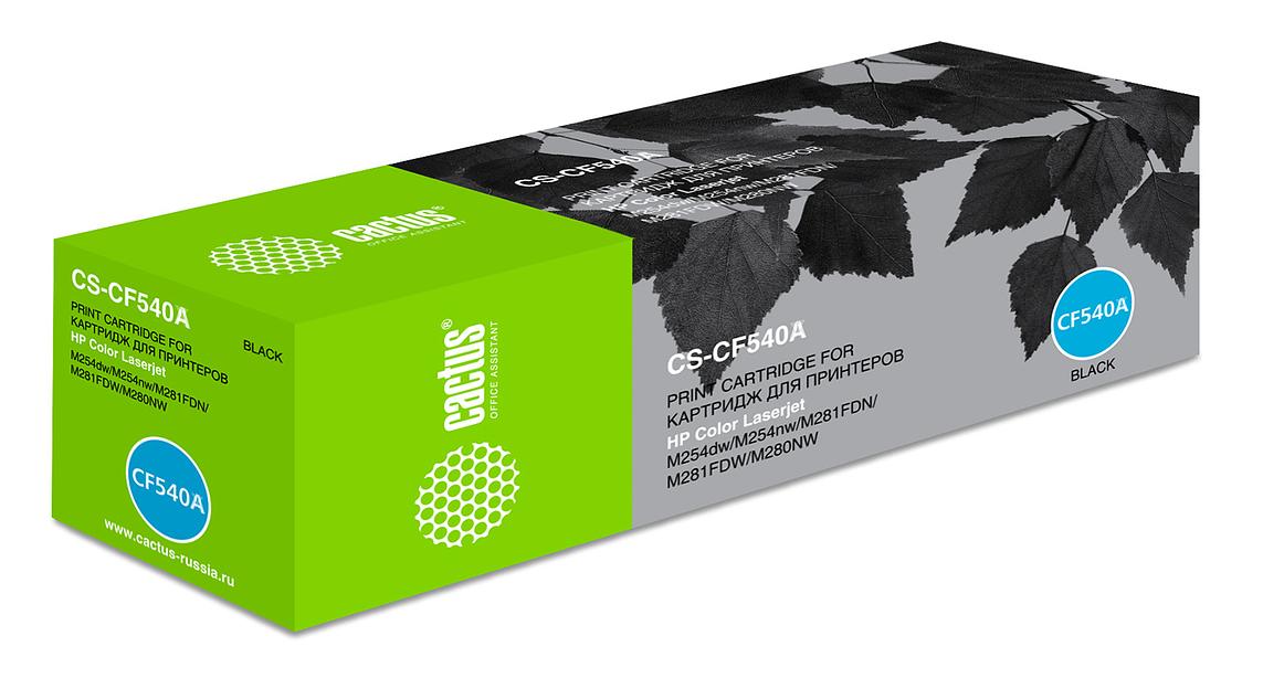 Cactus CS-CF540A черный (1400стр.) для HP LJ M254dw/M280nw/M281fdn фото 2