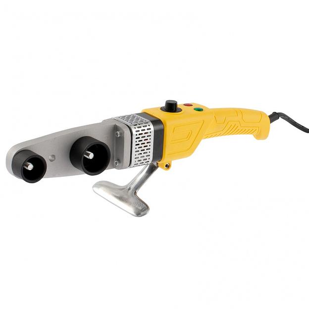 Аппарат для сварки пластиковых труб DWP-800, Х-Pro, 800 Вт, 300 град, комплект насадок, 20-32 мм Denzel фото 1