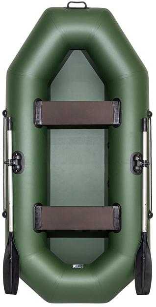 Лодка Барс 260, габариты: 2600*1200*340 мм., цвет: зеленый фото 1