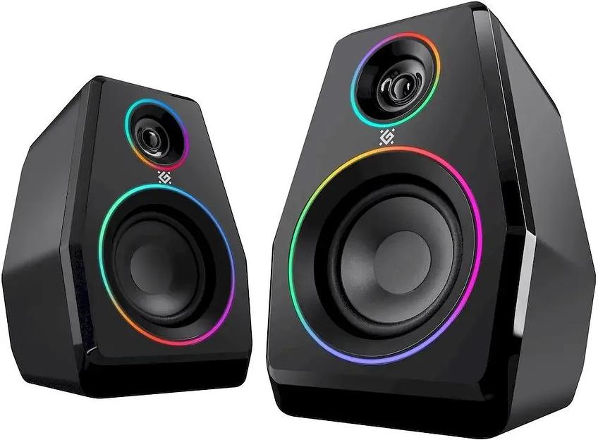 Defender Акустическая 2.0 система Solar 10 10Вт, BT/Light питание от USB Defender 65940 фото 1