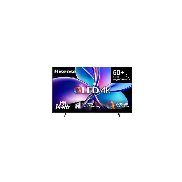 55" Телевизор Hisense 55E7Q PRO, QLED, 4K Ultra HD, черный, СМАРТ ТВ, Vidaa фото 1