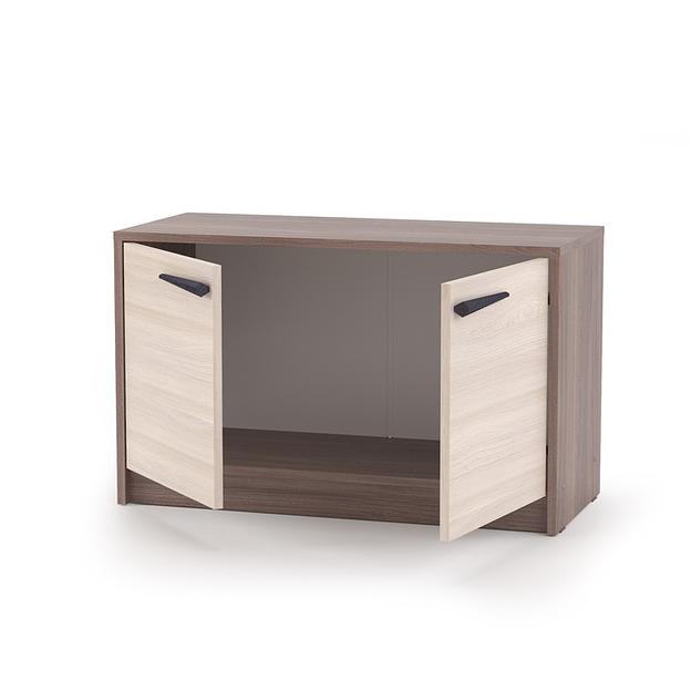 Тумба для обуви низкая «Оптима» шимо тёмный, шимо светлый, опт фото 2