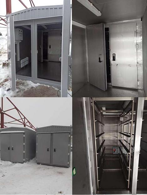 Модульный мобильный морг МММ КХ-10 камера хранения трупов на 10 мест фото 1