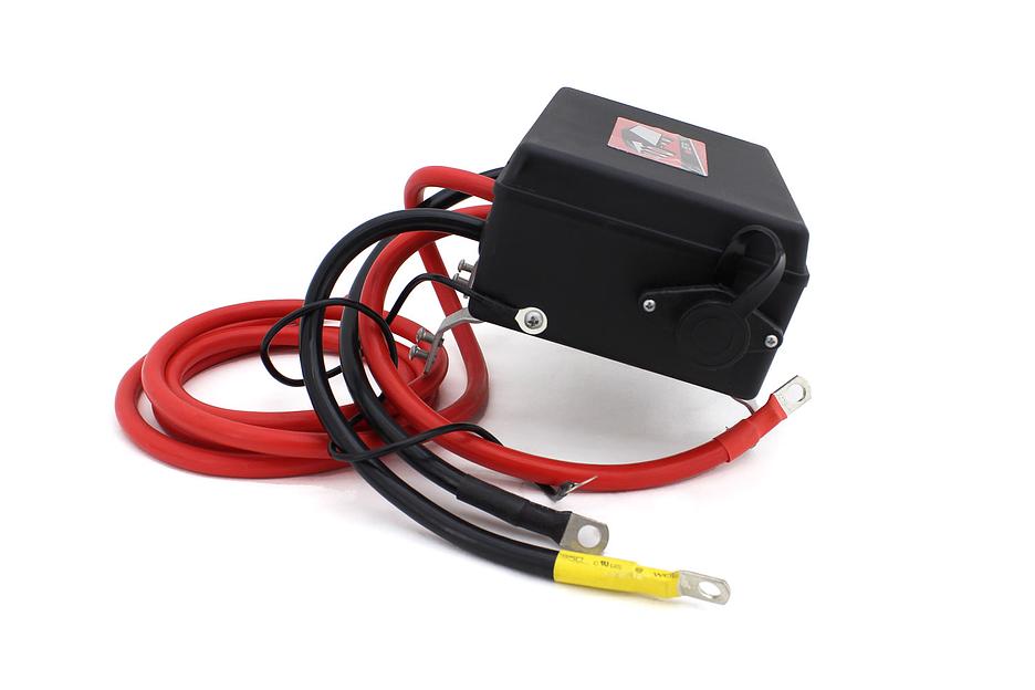 Лебедка автомобильная 12В 12000 lbs чугунный клюз ОПТ фото 3