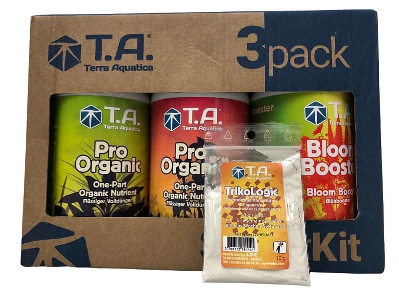 Комплект удобрений T.A. (GHE) Pro Organic Starter Kit 0.5л IMP фото 1
