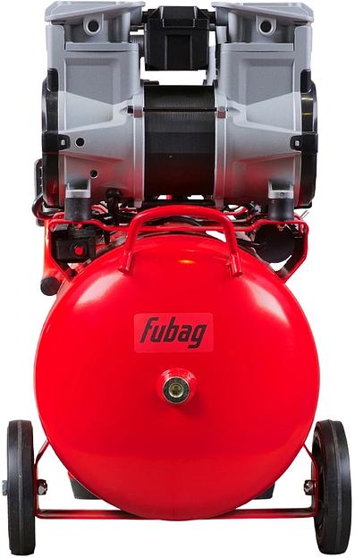 Компрессор поршневой Fubag OLS 500/50 CM2х2 безмасляный 500л/мин 50л 3000Вт красный/черный фото 7