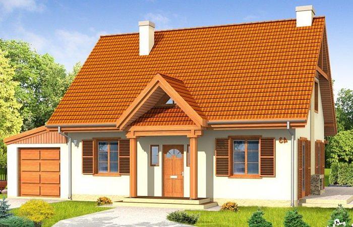 Проект каркасного дома «КД-113-158» под ключ фото 1