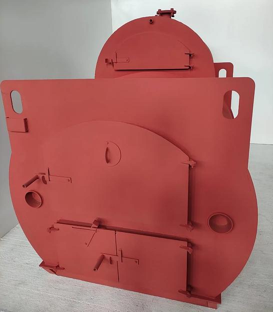 Промышленный котёл отопления «Батыр» КСВр-КБ, площадь обогрева до 4000 м², под заказ фото 2