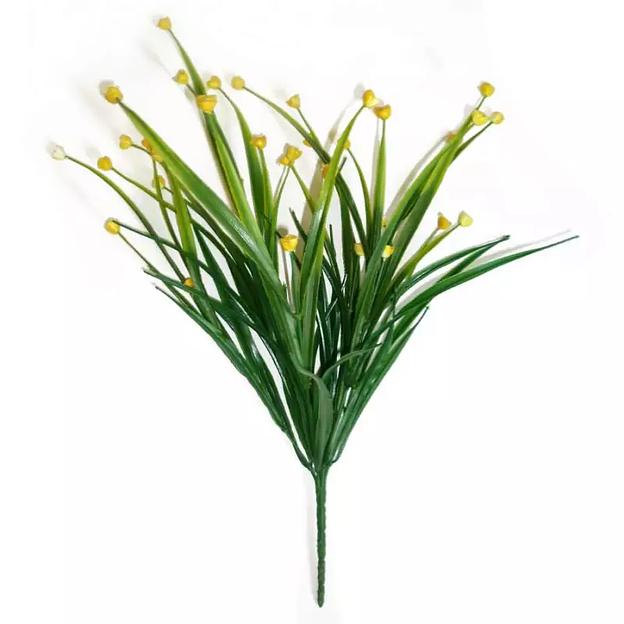 Букетик цветов искусственных розочек пластик (7 веток) 909-05 фото 3