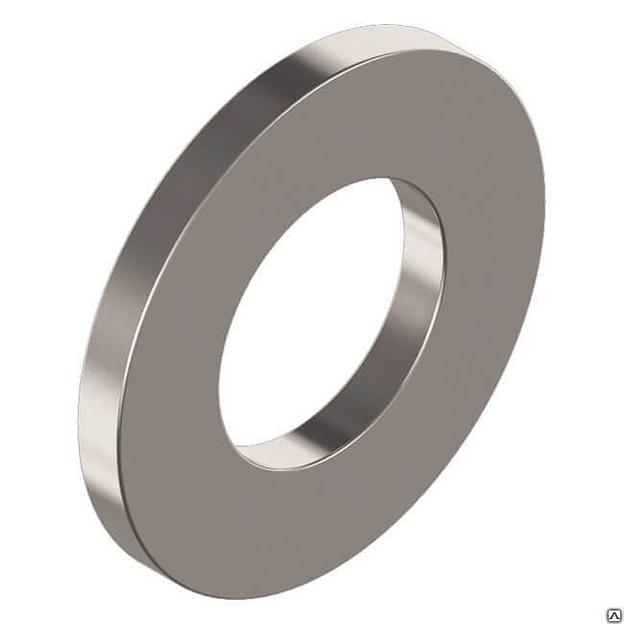 Шайба плоская нержавеющая 8.4 фото 1