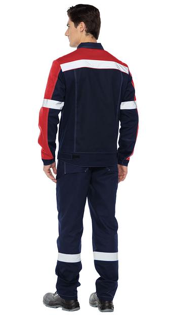 Костюм «Виват» тёмно-синий, красный ОПТ фото 2