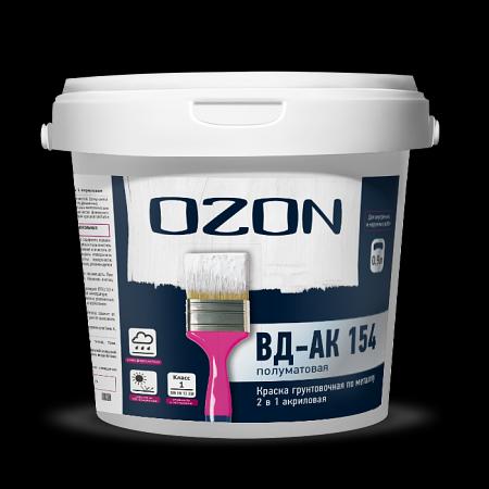 Грунт-краска для металла 2в1 0,9 л белая опт фото 1