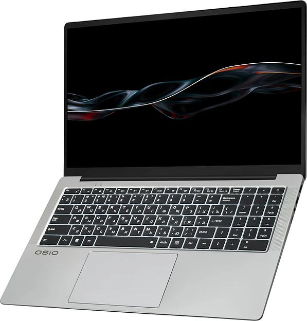 Ноутбук Osio FocusLine F160i-002 Core i3 1115G4 64Gb SSD512Gb Intel UHD Graphics 16.1" IPS FHD (1920x1080) Windows 11 Home grey WiFi BT Cam 6000mAh фото 2