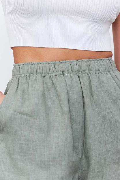 Шорты  SRT009_LGRN/Светло-зеленый  фото 4