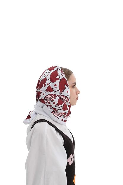 Косынка «Петушки» фото 5