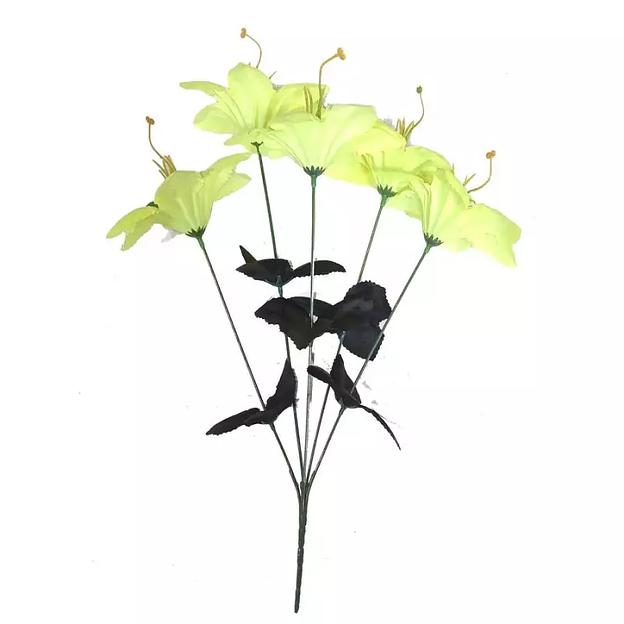 Букет с клематисами 5 голов 38см 432-708 фото 6