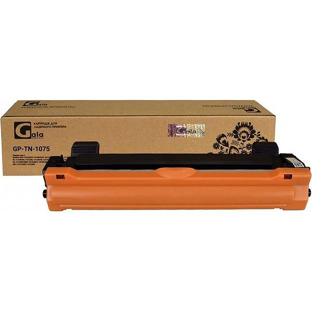 GalaPrint Картридж GP-TN-1075 для принтеров Brother DCP-1510/DCP-1510R/DCP-1512/DCP-1512R/HL-1110/HL-1110R/HL-1112/HL-1112R/HL-1210/HL-1210WR/HL-1212/HL-1212WR/MFC-1810/MFC-1810R/MFC-1815/MFC-1815R/MFC-1912/MFC-1912WR 1000 копий фото 1