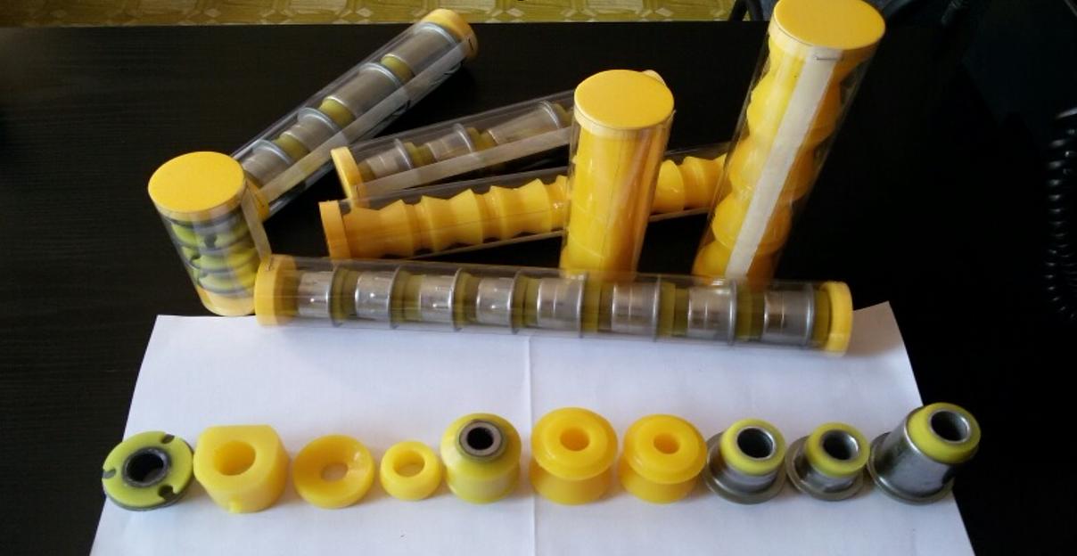 Комплект сайлентблоков ПОЛИНА™ 1118 Калина 2108-099 полиуретан ОПТ фото 1