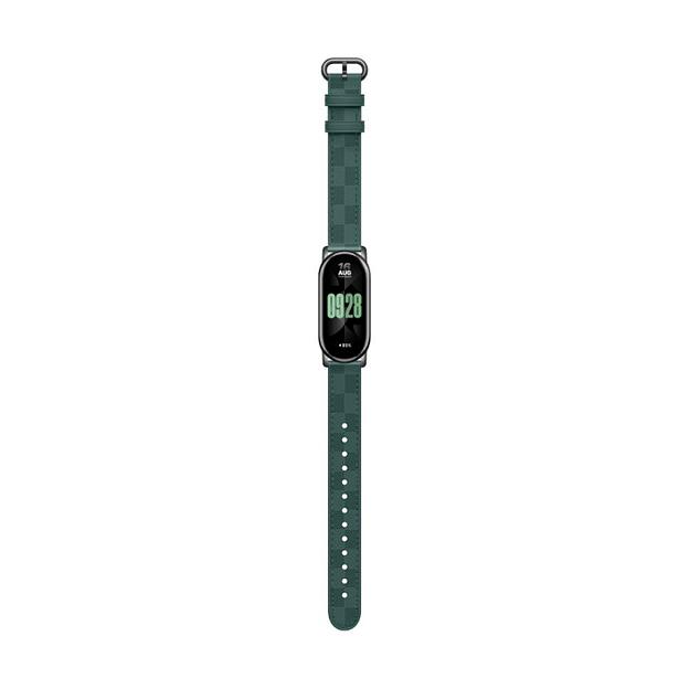 Ремешок для смарт-часов Xiaomi Smart Band 8 Checkered Strap Green фото 5