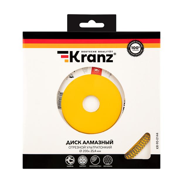 Диск алмазный отрезной ультратонкий 200x25.4/22.2x1.8x10 мм фото 3