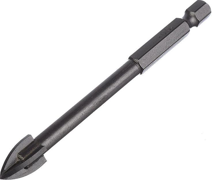 Сверло по стеклу и керамике четырехгранное Vertextools 14мм фото 1