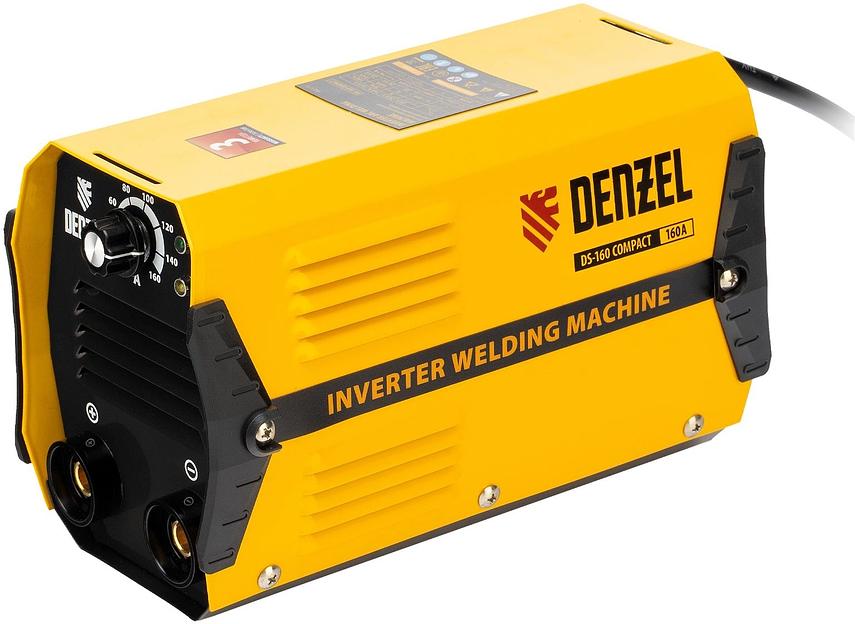Сварочный аппарат Denzel DS-160 Compact инвертор ММА DC 4.96кВт фото 1