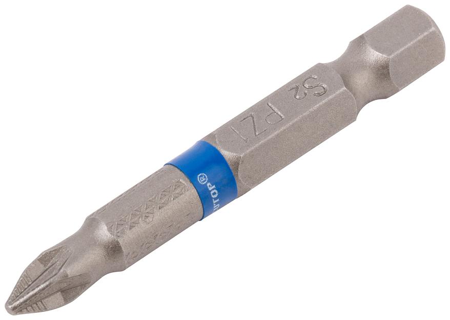 Биты стальные, 2 шт, Profi, PZ1, 50 мм фото 2