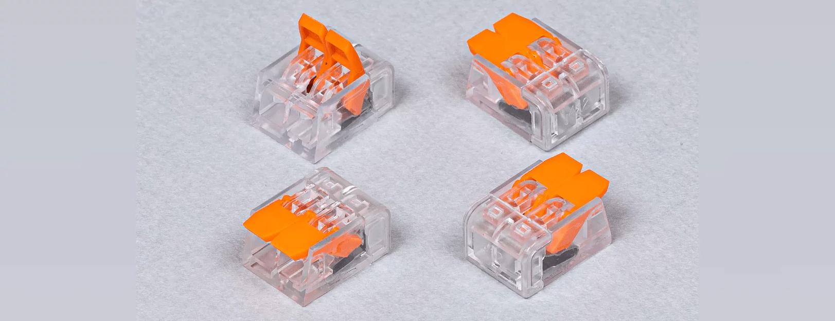 Клеммы СМК 221-412 (аналог WAGO) фото 1