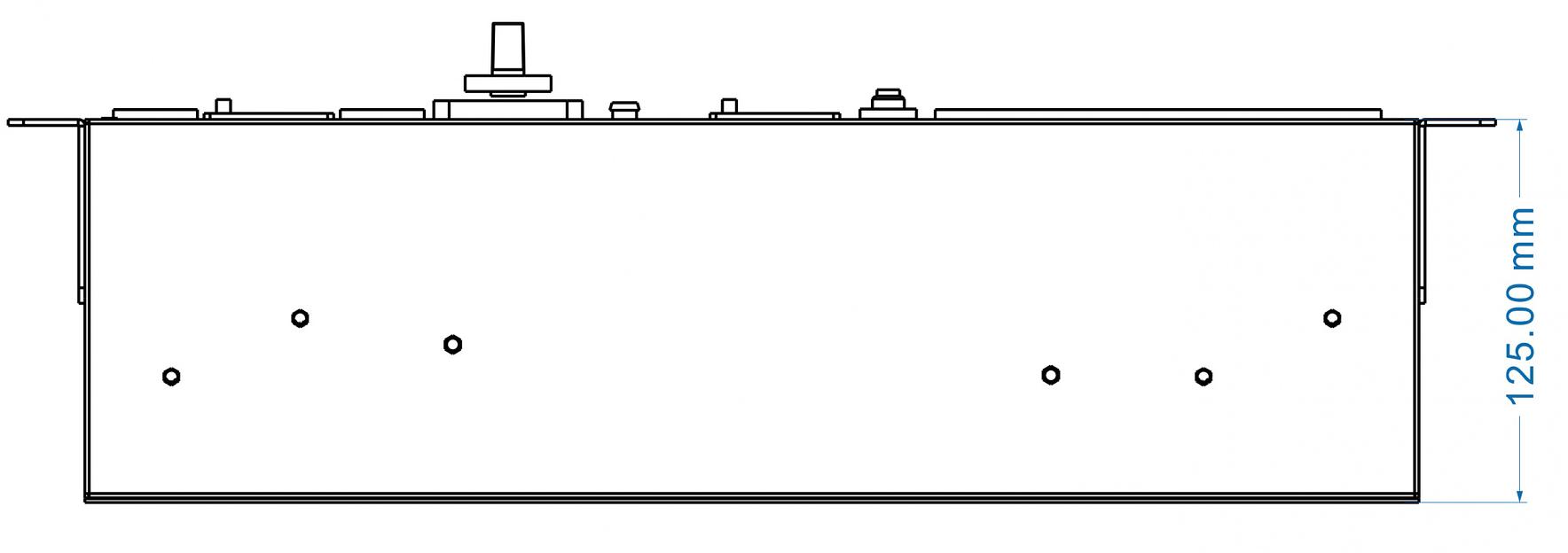 Аксессуар к источникам бесперебойного питания Распределитель питания Powercom MBS1607-1C19-6C13 4*Schuko+1*C19, 16A, 1ph (1919945) (MBS1607-1C19-6C13) фото 4