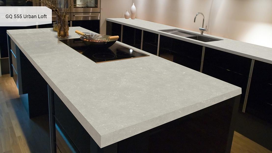 Кварцевый камень Grandex quartz «GQ 555 Urban Loft» ОПТ фото 4