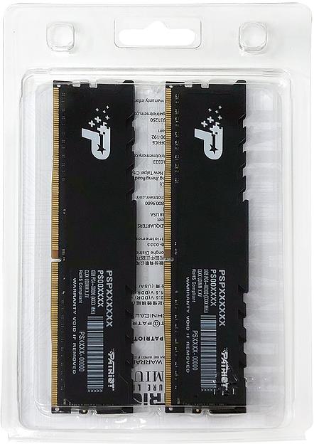 PATRIOT SL Premium DDR4 8GB (2x4GB) 2666MHz (PC4-21300) UDIMM kit W/HEATSHIELD EAN: 814914025789 фото 6