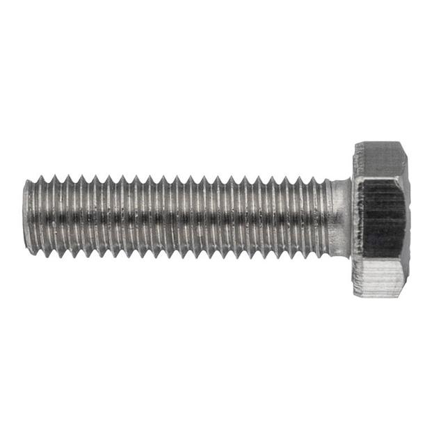 Болт ГОСТ 7798-70 М10х40 шестигранная голова полная резьба класс прочности 8.8 покрытие цинк фото 1