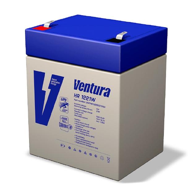 Ventura Аккумуляторная батарея HR 1221W 12V/131 Вт/блок, {клемма S63, ДхШхВ 90х70х105мм, масса 1,62 кг, срок службы 10 лет} фото 1