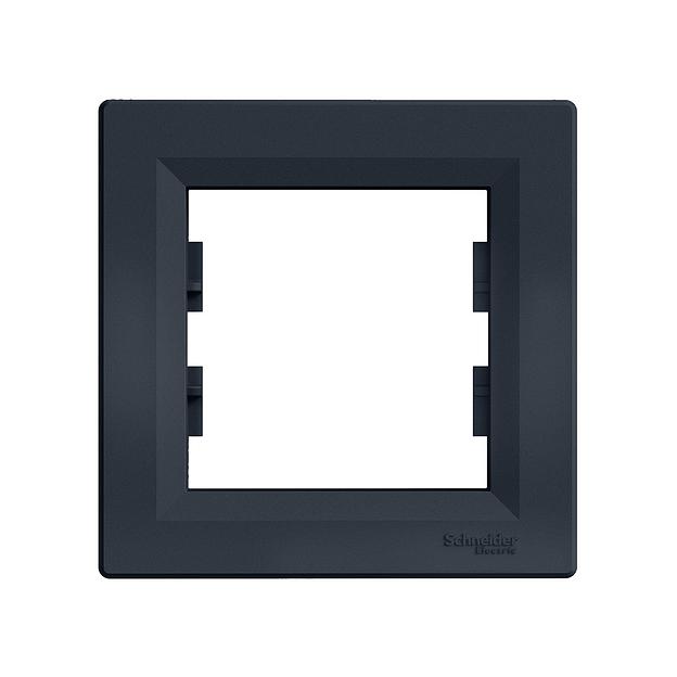 Рамка SE EPH5800171 Asfora 1 постовая антрацит EPH5800171 фото 1