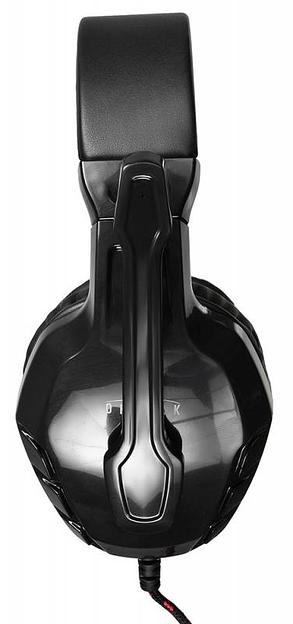 Наушники с микрофоном Оклик HS-L320G Phoenix черный 1.9м мониторные оголовье (NO-3000) фото 4