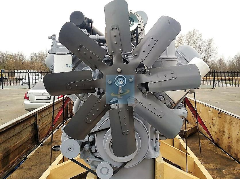 Двигатель (Общ. ГБЦ) 7511.1000186 фото 2