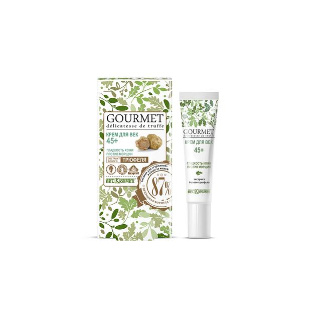 Belkosmex 45+ крем для век против морщин с экстрактомактом белого трюфеля 15мл фото 1